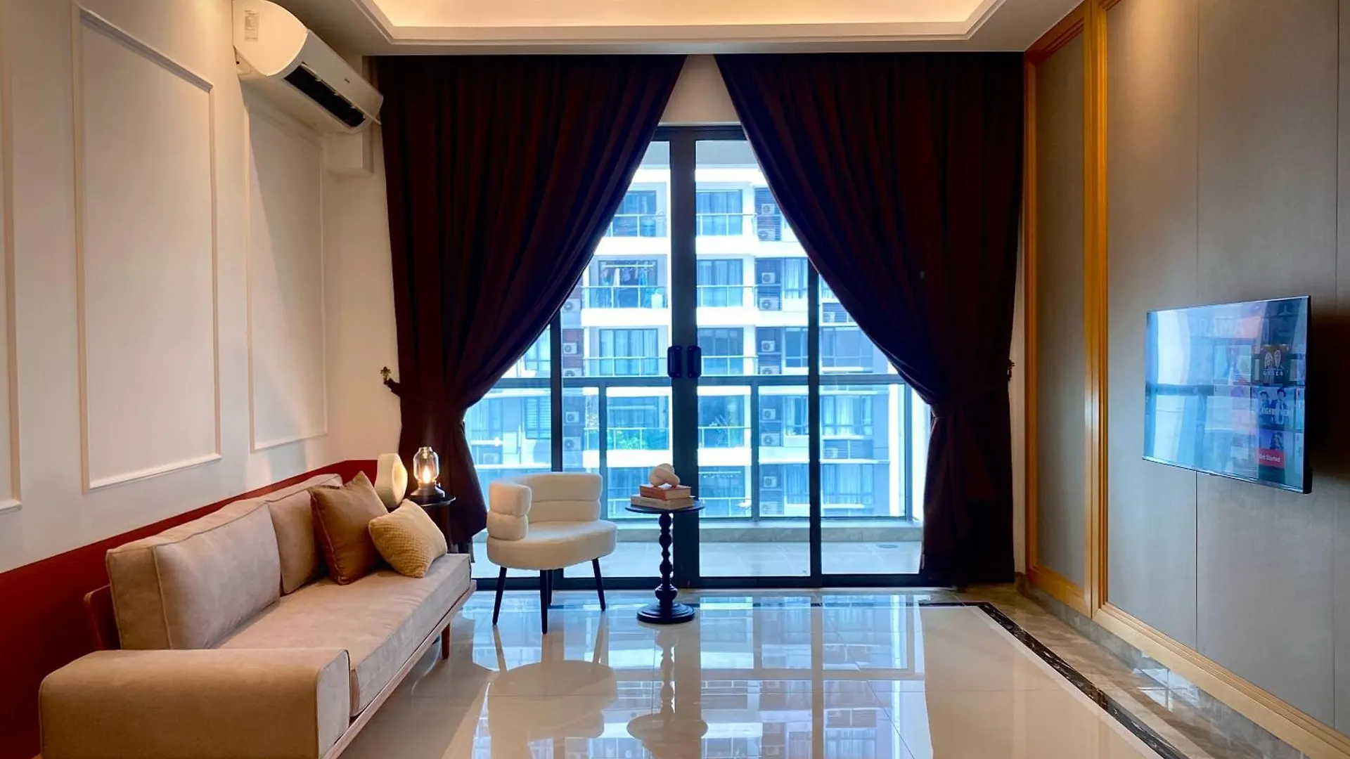 Апарт отель Bonjour! French Retro 2B Above R&F Mall Near Sg 2-4Pax Джохор-Бару